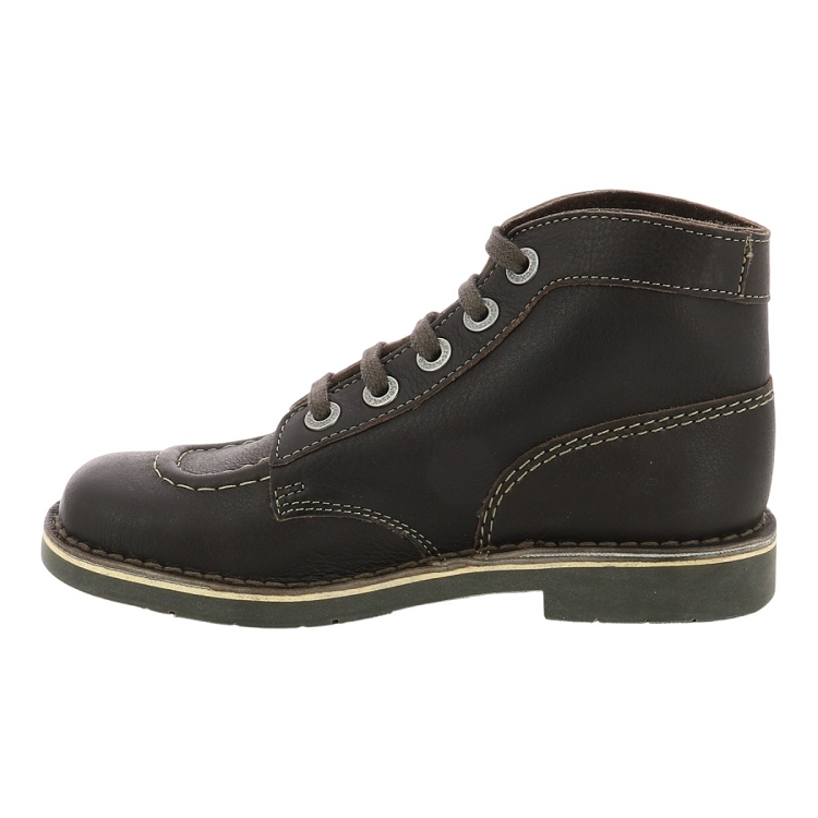 Kickers femme kick col marron1090403_3 sur voshoes.com