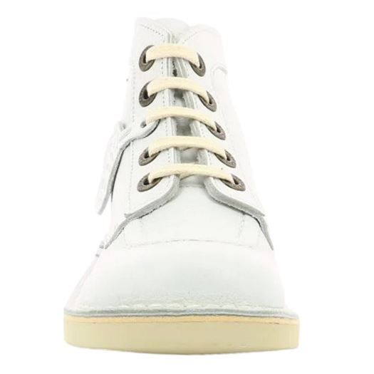 Kickers femme kick col blanc1090404_4 sur voshoes.com