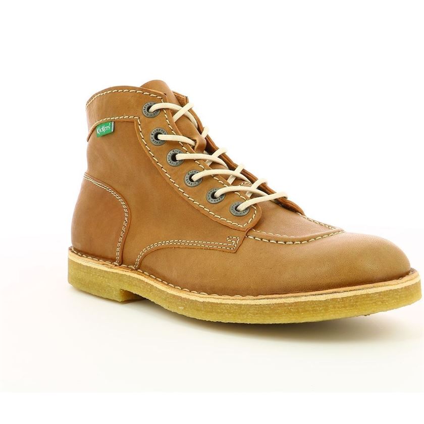 Kickers femme kick legend marron1090501_3 sur voshoes.com