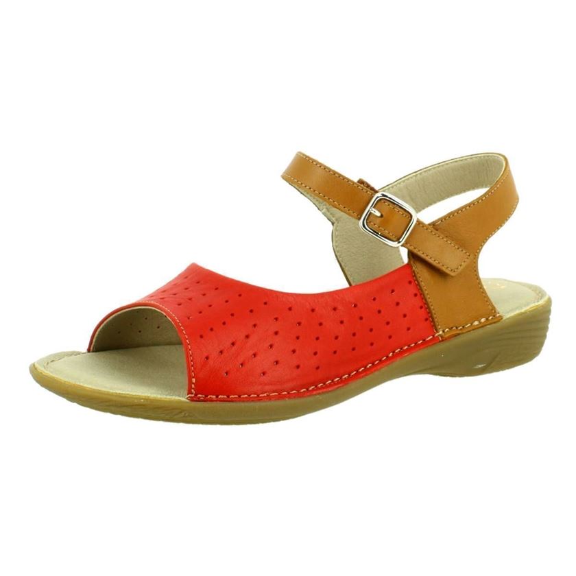 Dorking femme d7865 rouge1092801_2 sur voshoes.com