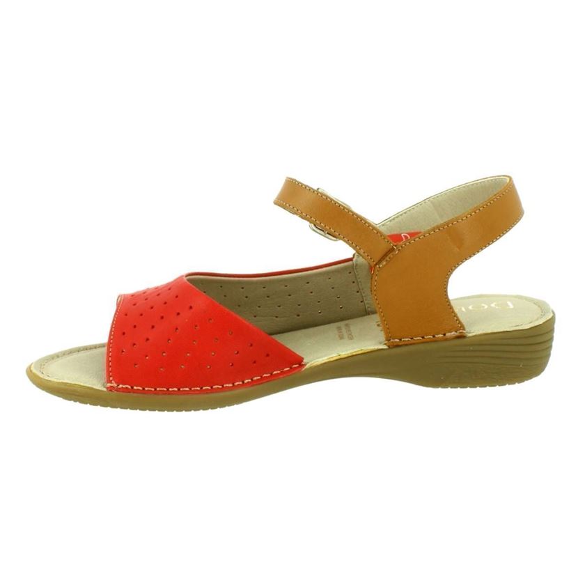 Dorking femme d7865 rouge1092801_3 sur voshoes.com