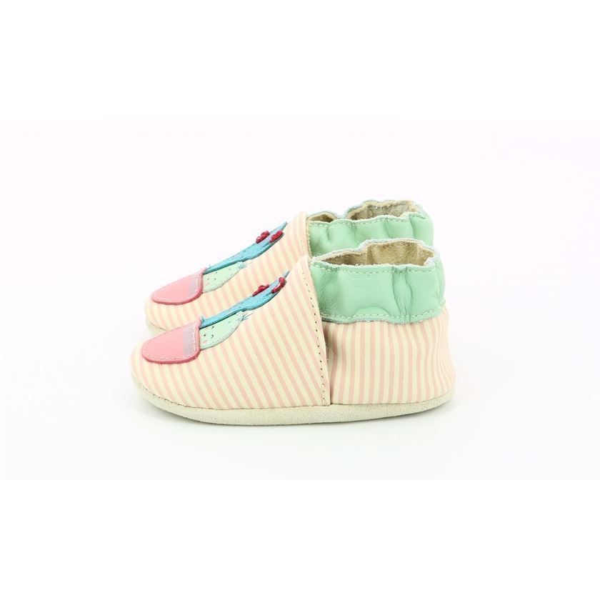 Robeez fille cactus blanc1094101_3 sur voshoes.com