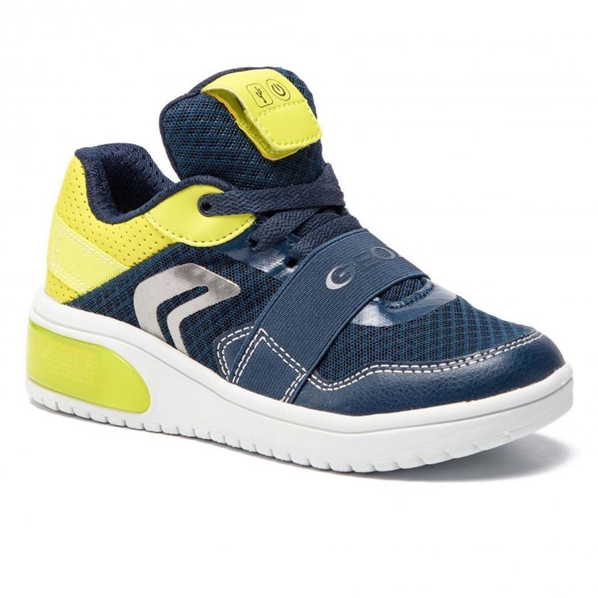 Geox garcon x led bleu1105701_2 sur voshoes.com