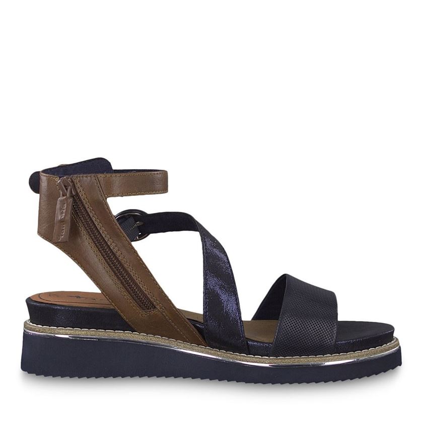 Tamaris femme 28208 bleu1106401_3 sur voshoes.com