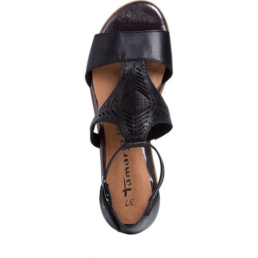 Tamaris femme 28228 noir1106503_5 sur voshoes.com