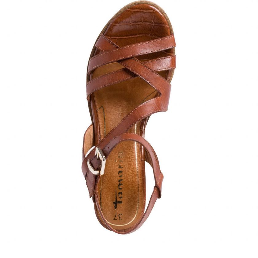 Tamaris femme 28349 marron1106704_4 sur voshoes.com