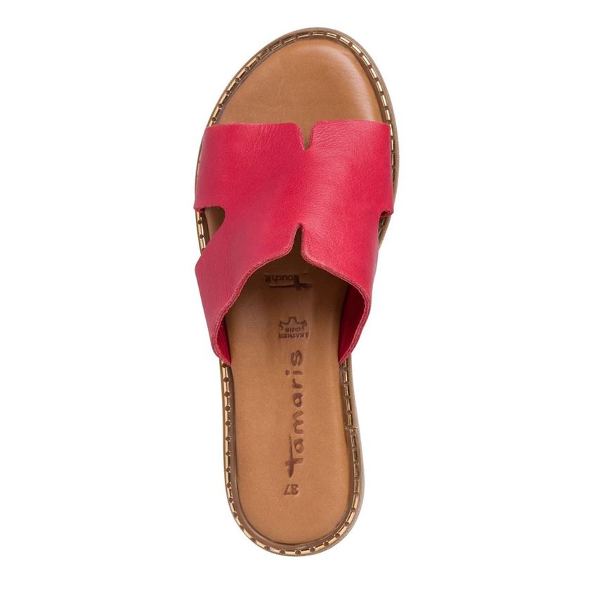 Tamaris femme felicia rouge1107007_5 sur voshoes.com