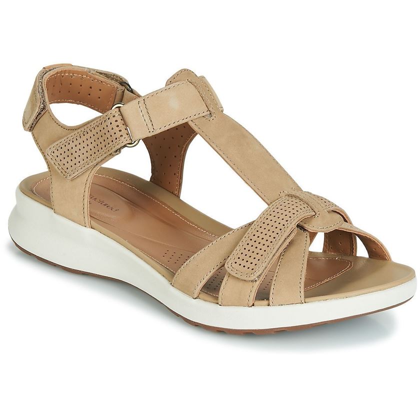 Clarks femme un adorn vibe beige1107401_2 sur voshoes.com