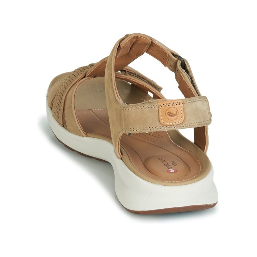 Clarks femme un adorn vibe beige1107401_5 sur voshoes.com