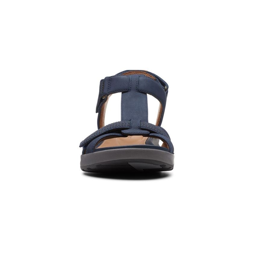 Clarks femme un adorn vibe bleu1107402_5 sur voshoes.com