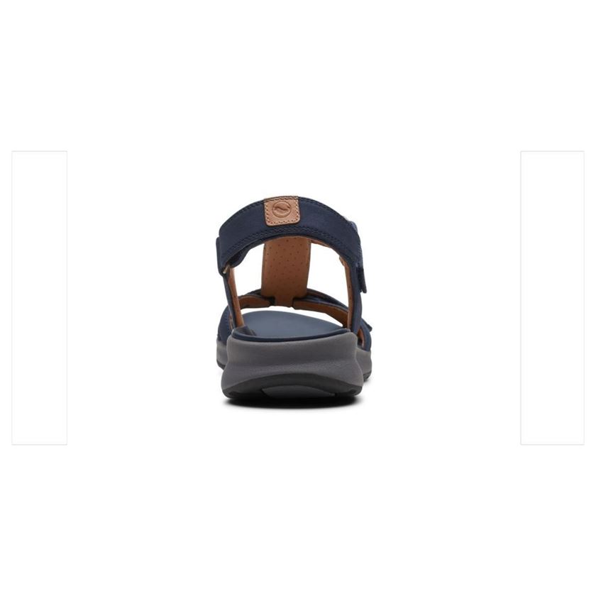 Clarks femme un adorn vibe bleu1107402_6 sur voshoes.com