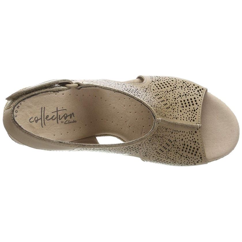 Clarks femme lafley rosen beige1107501_6 sur voshoes.com