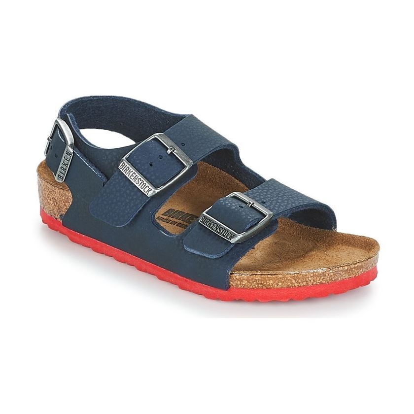 Birkenstock garcon milano bleu1111801_3 sur voshoes.com