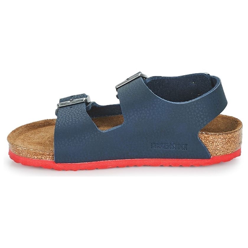 Birkenstock garcon milano bleu1111801_4 sur voshoes.com