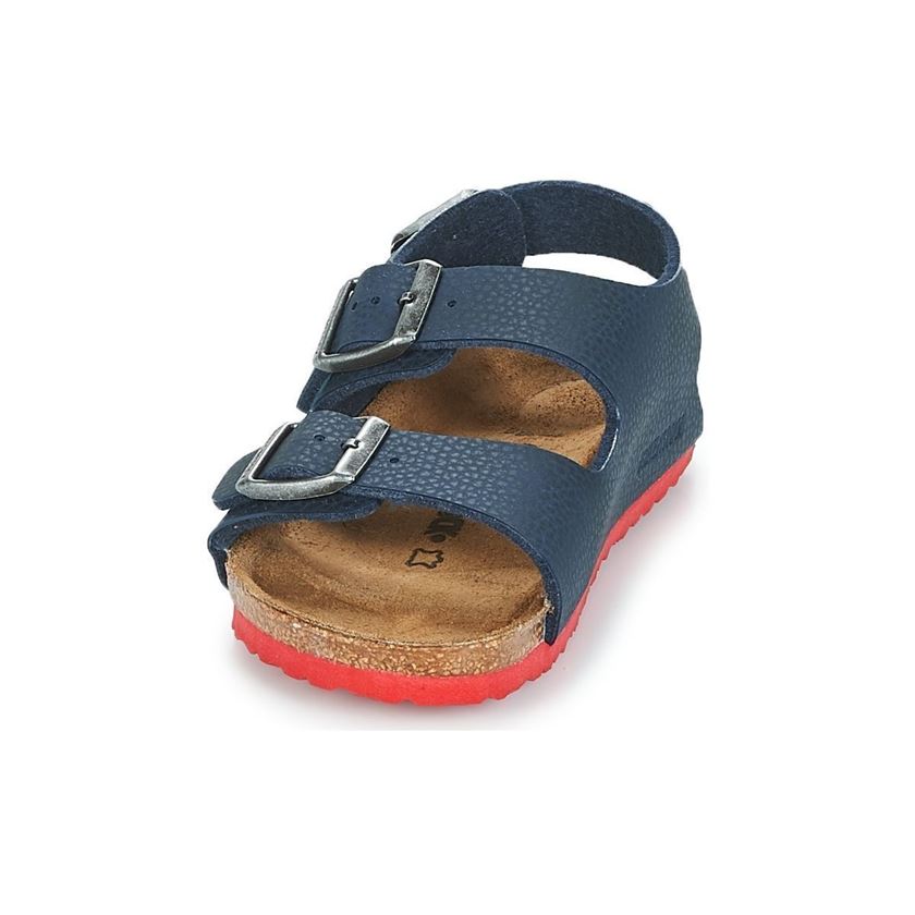 Birkenstock garcon milano bleu1111801_5 sur voshoes.com