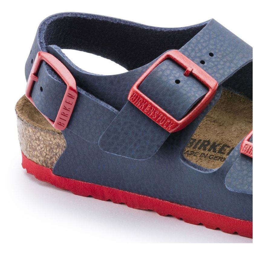 Birkenstock garcon milano bleu1111802_5 sur voshoes.com