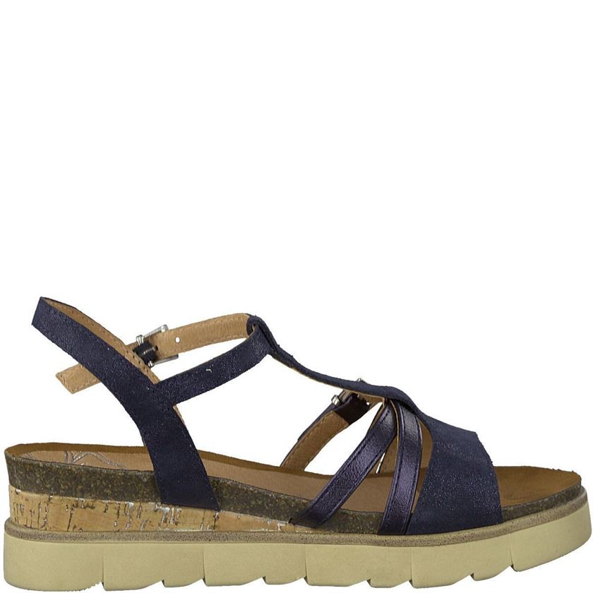 Marco tozzi femme vita bleu1112103_3 sur voshoes.com