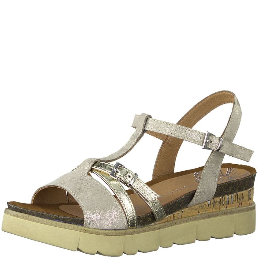 Marco tozzi femme vita beige1112104_2 sur voshoes.com