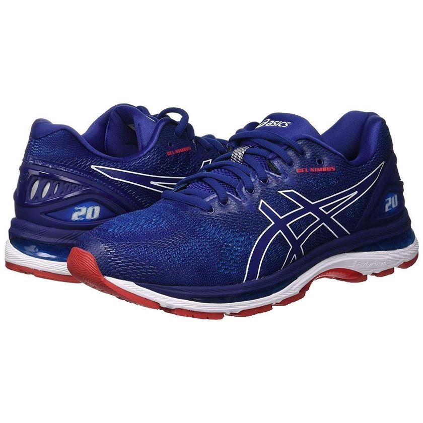 Asics homme bte gel nimbus 20 m bleu1117101_3 sur voshoes.com