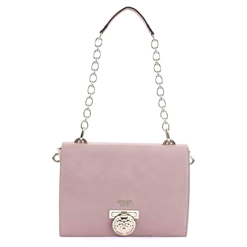 Guess femme marlene shoulder bag taupe1120902_2 sur voshoes.com