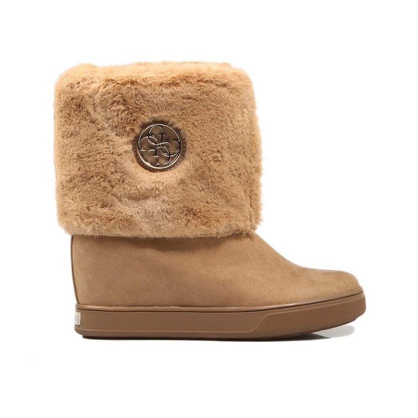 femme Guess femme famouz stivaletto beige