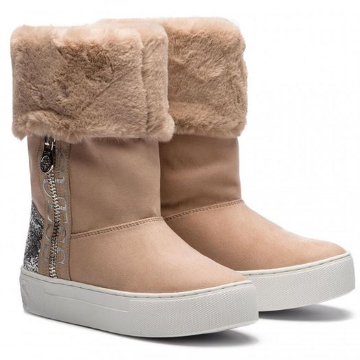 Guess femme marsie stivaletto rose1125601_3 sur voshoes.com