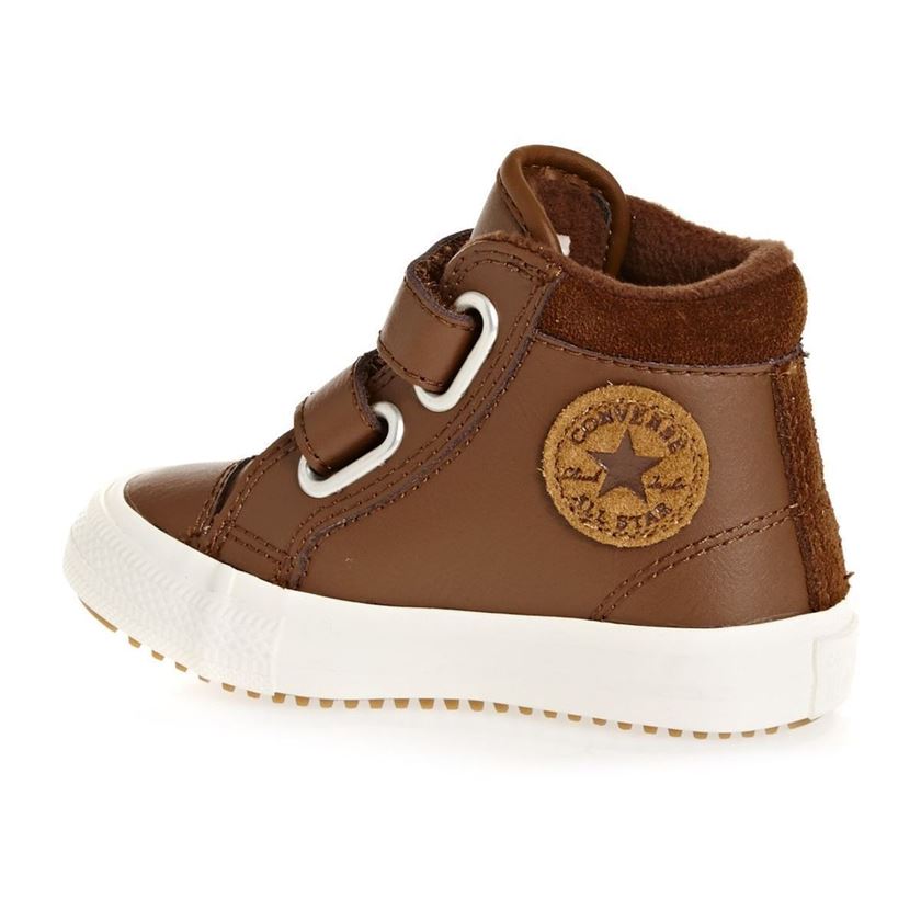 Converse garcon chuck taylor all star 2v pc boot   hi marron1126902_2 sur voshoes.com