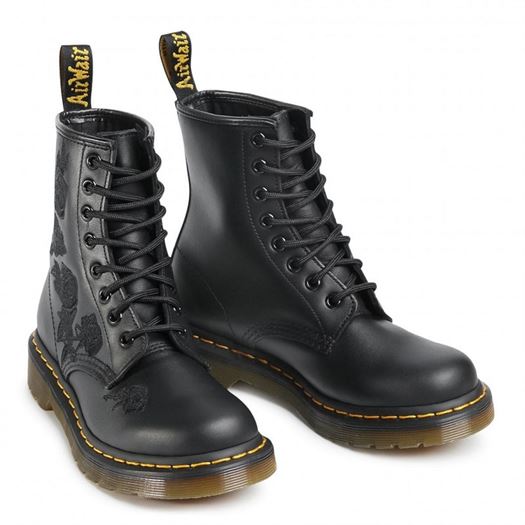 Dr martens femme 1460 vonda noir1137402_3 sur voshoes.com