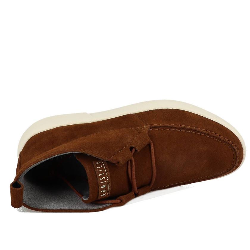 Armistice homme volt trake suede cognac1148801_6 sur voshoes.com