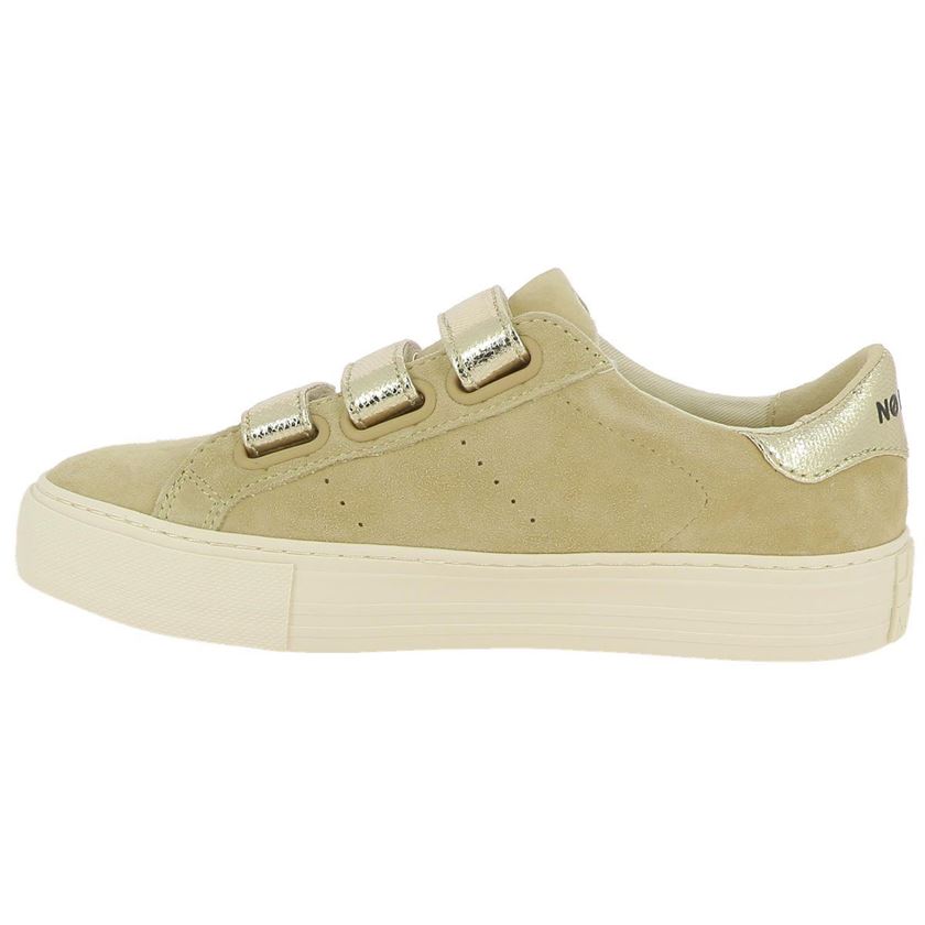 No name femme arcade straps suede  hit beige1149203_3 sur voshoes.com