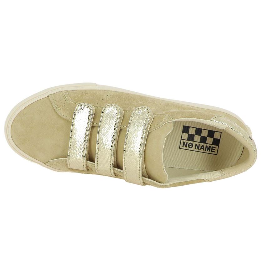 No name femme arcade straps suede  hit beige1149203_6 sur voshoes.com