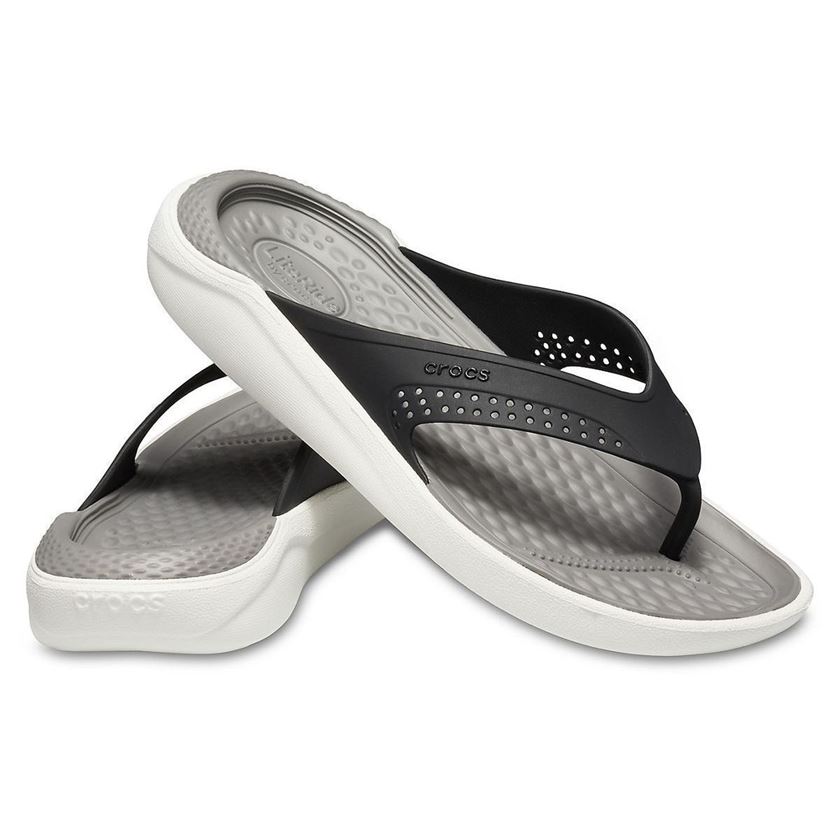 Crocs homme literideflip noir1153201_3 sur voshoes.com