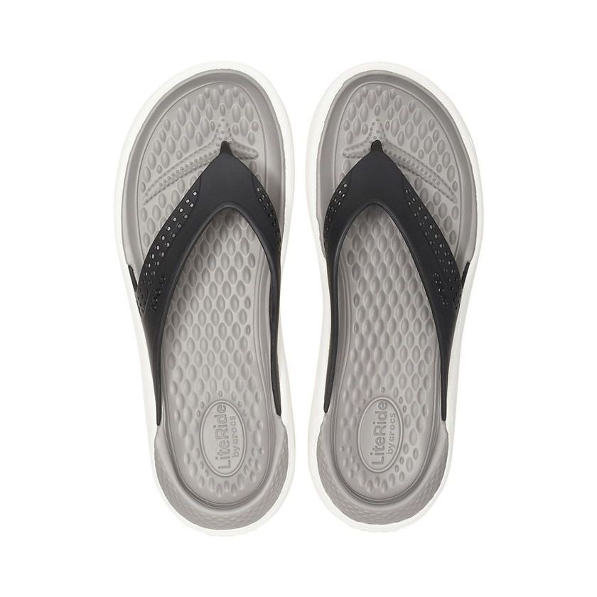 Crocs homme literideflip noir1153201_5 sur voshoes.com
