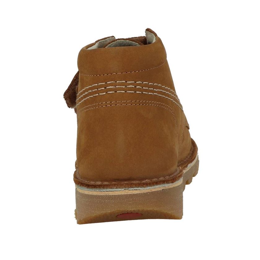 Kickers fille neovelcro marron1157801_5 sur voshoes.com