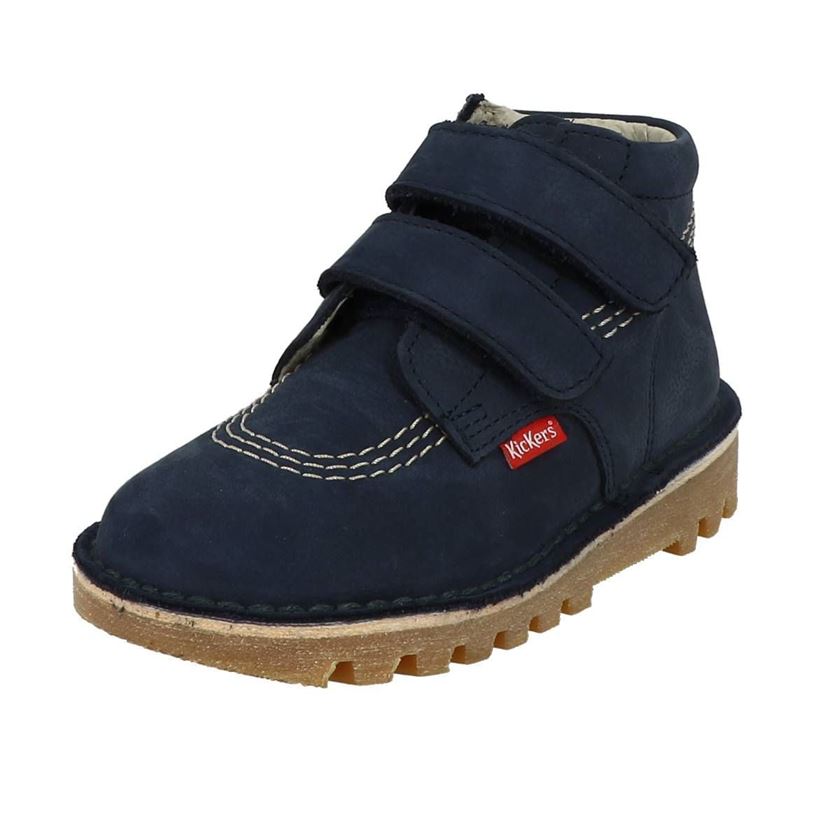 Kickers fille neovelcro marine1157802_2 sur voshoes.com