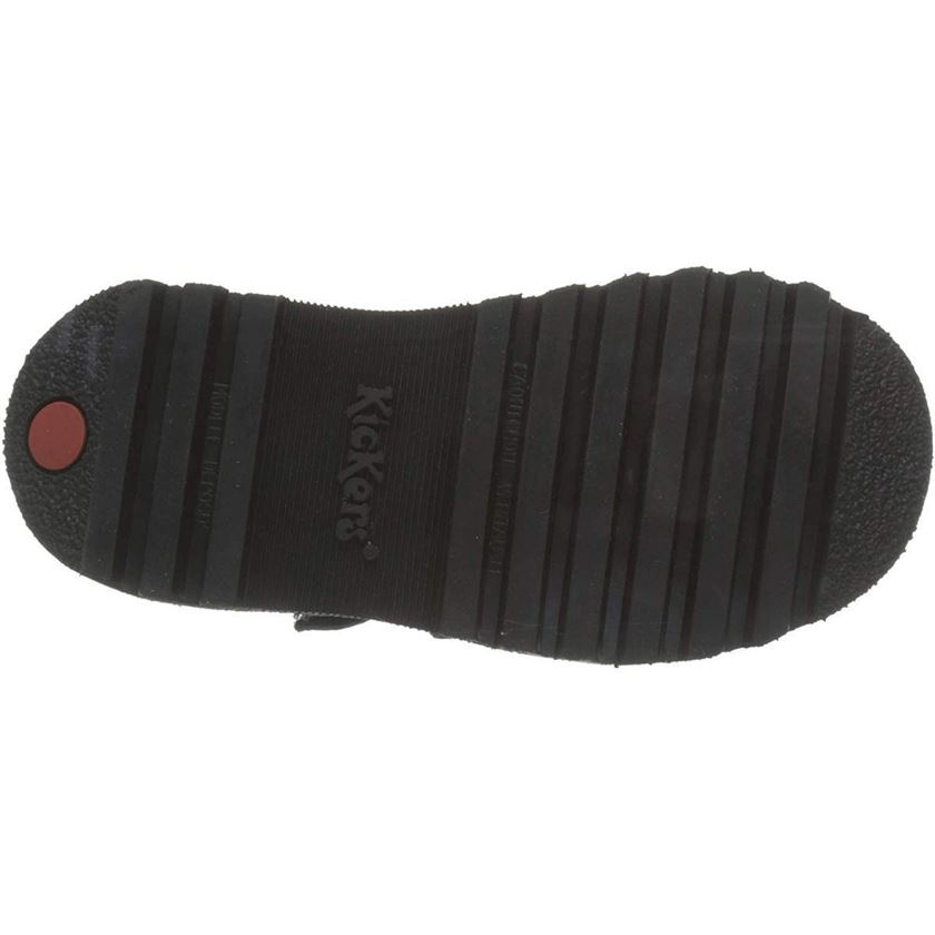 Kickers fille neovelcro noir1157901_3 sur voshoes.com