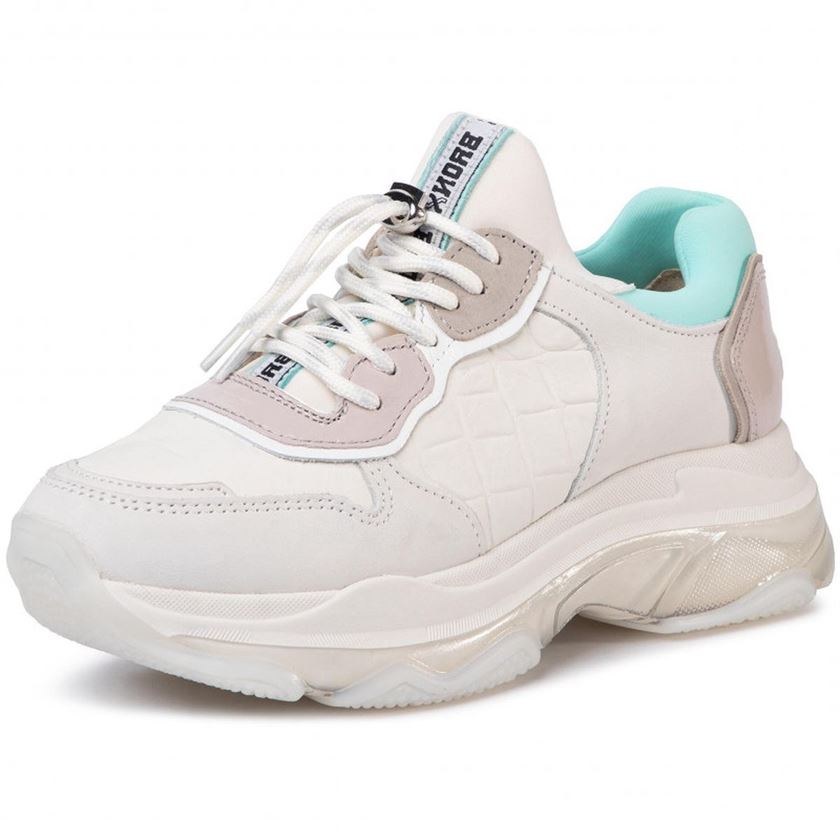 Bronx femme baisley blanc gris bleu1173407_2 sur voshoes.com