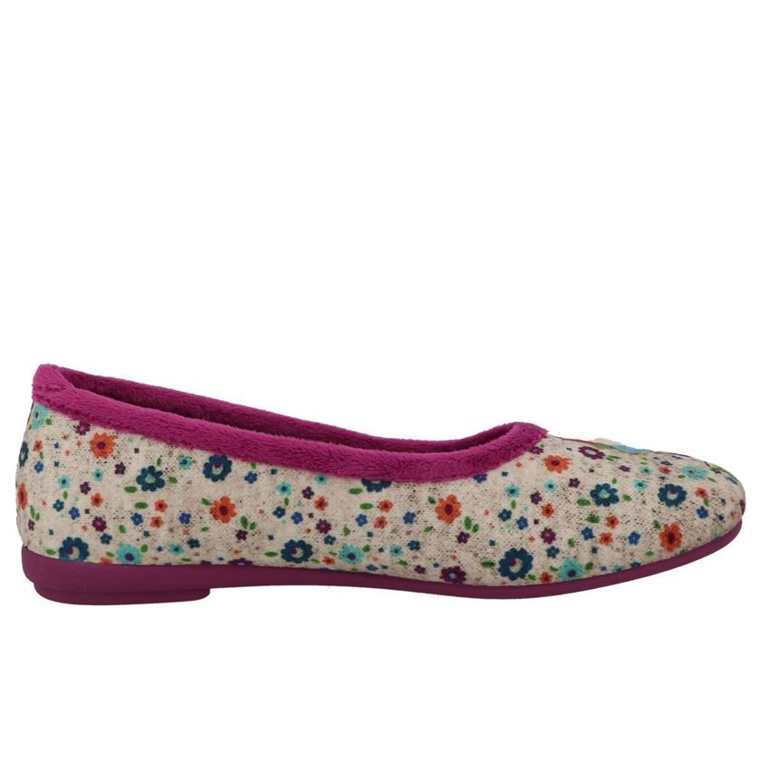 femme Maison de l espadrille femme 6090 2 fuschia