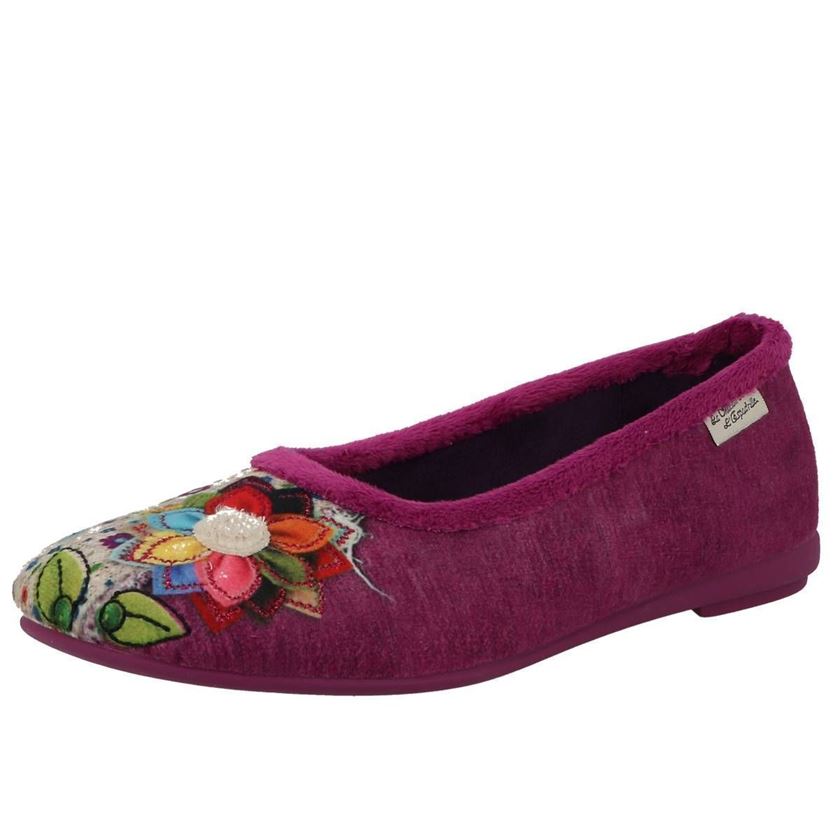 Maison de l espadrille femme 6090 2 fuschia1175501_2 sur voshoes.com