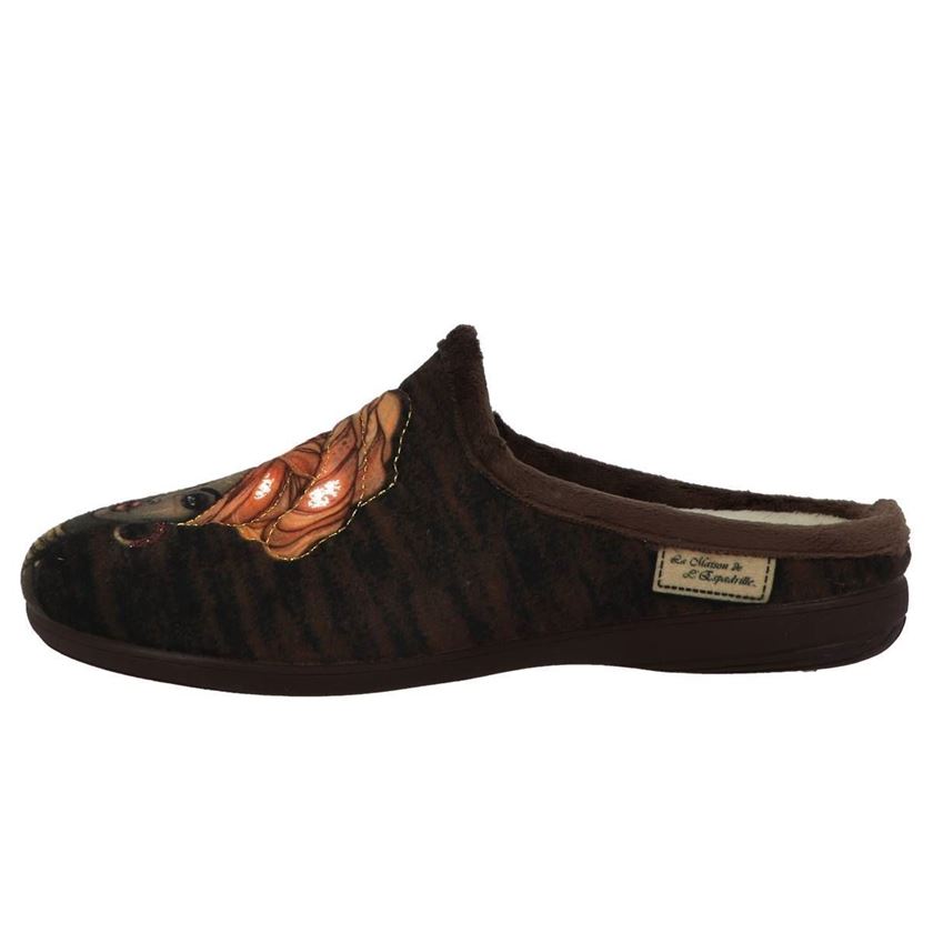 Maison de l espadrille femme 6756 marron1176001_3 sur voshoes.com