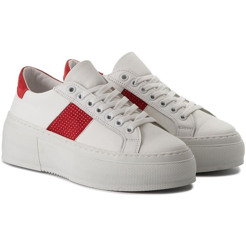 Bronx femme low shoe blanc1177001_3 sur voshoes.com