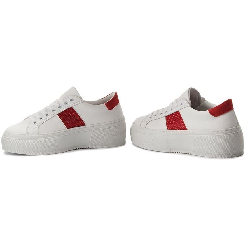 Bronx femme low shoe blanc1177001_4 sur voshoes.com