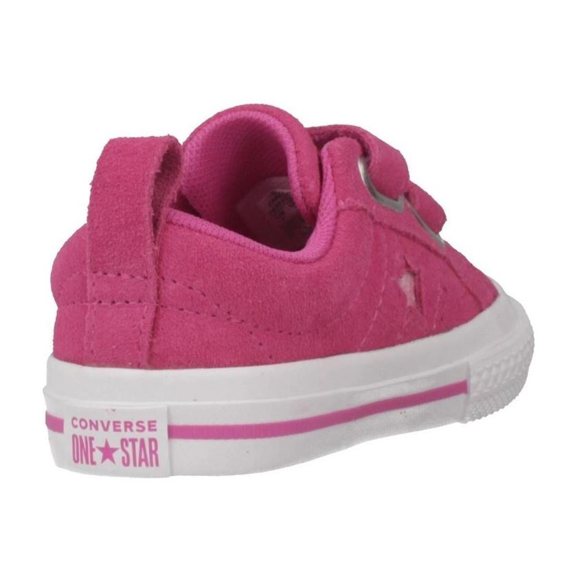 Converse fille one star 2v ox rose1177701_5 sur voshoes.com