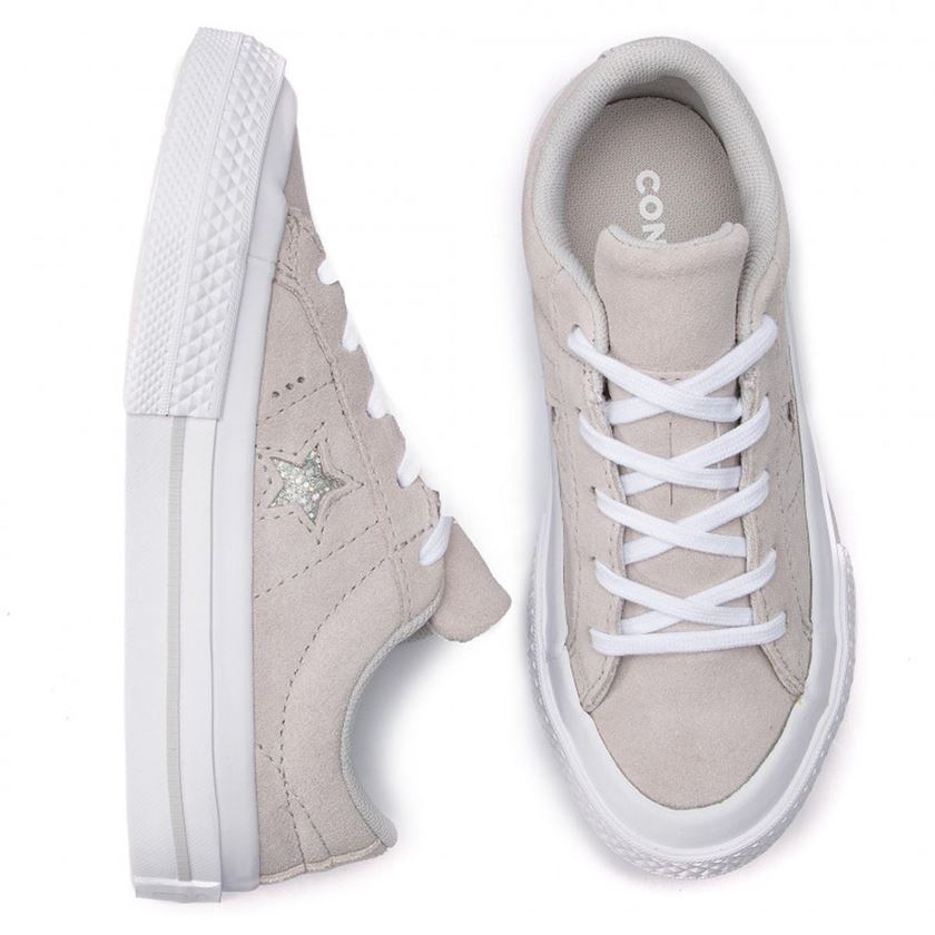 Converse fille one star ox beige1177801_5 sur voshoes.com