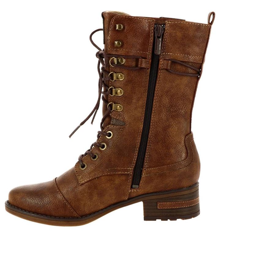 Mustang femme 1229 509 marron1182301_3 sur voshoes.com