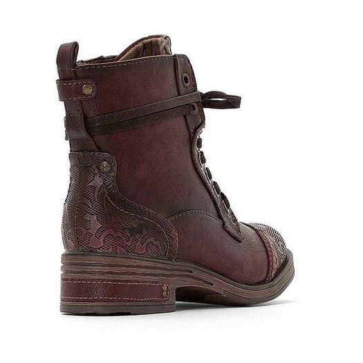 Mustang femme 1293501 bordeaux1182401_3 sur voshoes.com