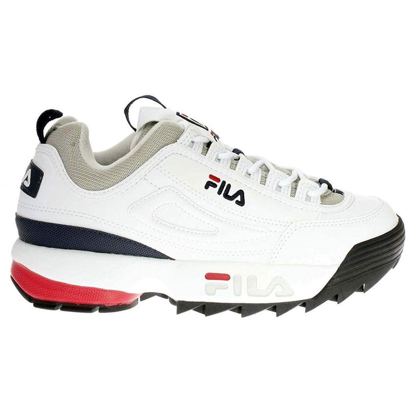 homme Fila homme disruptor cb low blanc