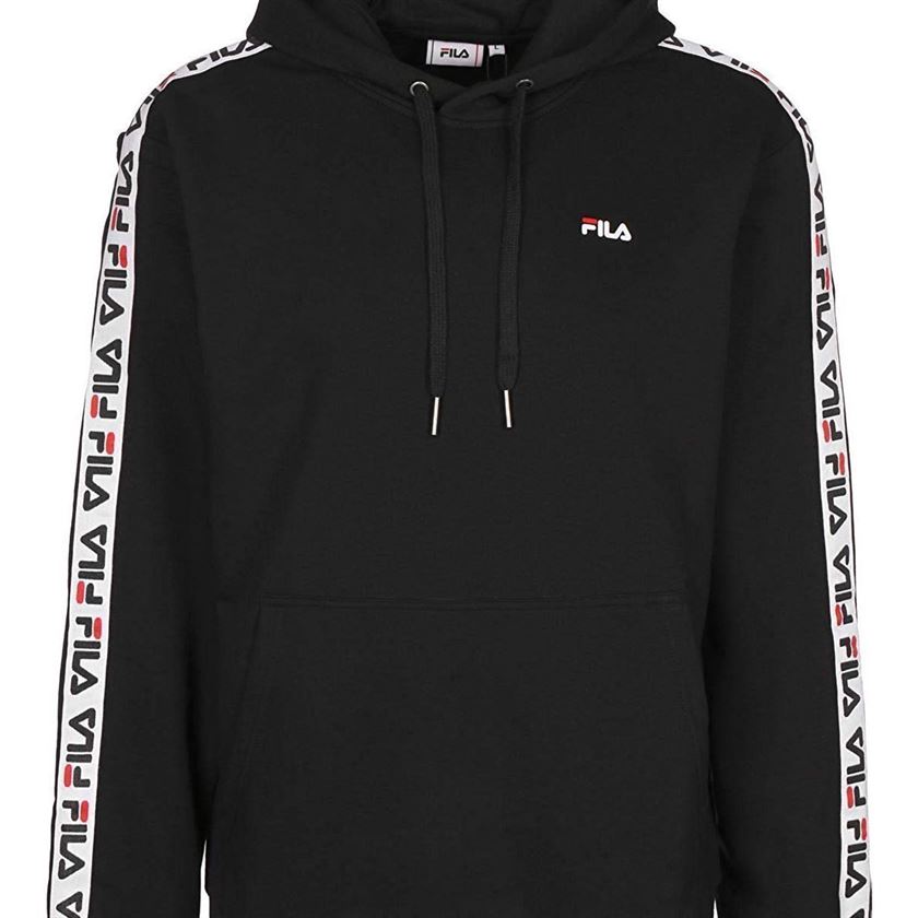 homme Fila homme men david taped hoody noir