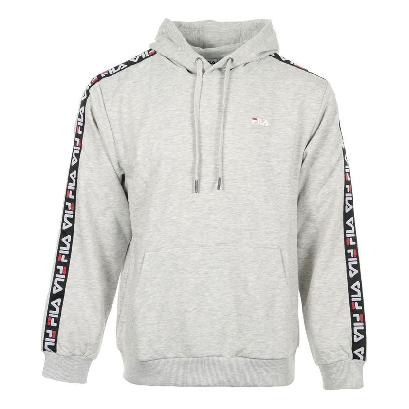 homme Fila homme men david taped hoody gris