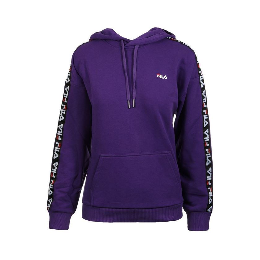 femme Fila femme women clara hoody violet